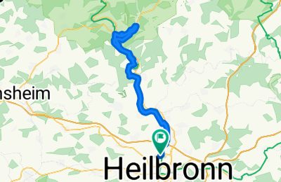 Route in der Bikemap App öffnen