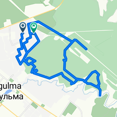 От Международная улица 16, Бугульма до Международная улица 29, Бугульма