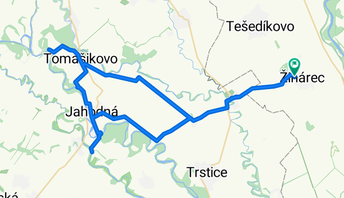 Route to Žihárec