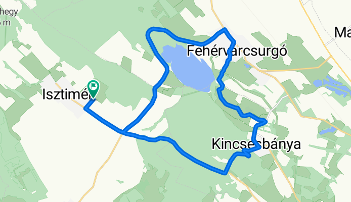 Isztimér - Kincsesbánya kör