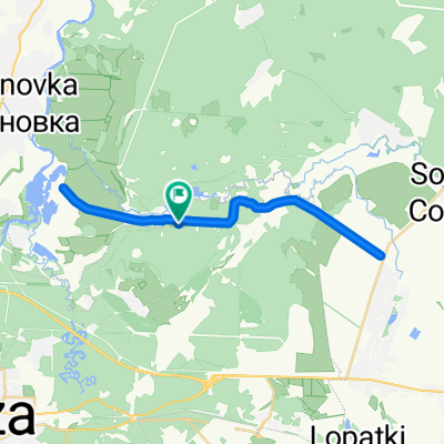 Курортная улица, Пенза до Курортная улица, Пенза