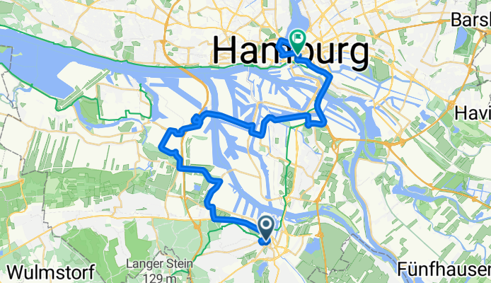 Hamburger Fahrradsternfahrt Harburg-Rathaus