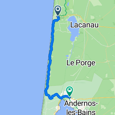 EuroVelo 1 – La Vélodyssée: Arès to Lacanau