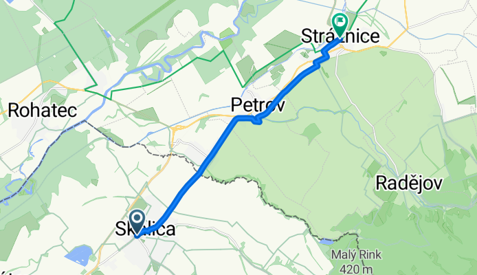 Skalica - Sudoměřice - Strážnice