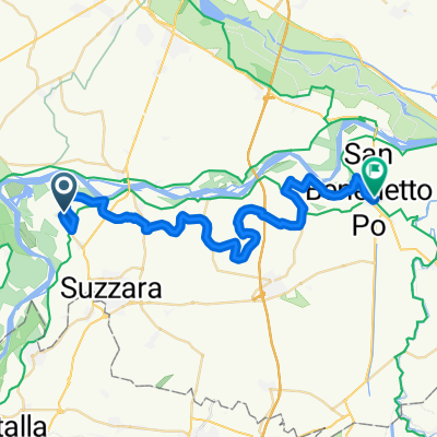 Tabellano - San Benedetto Po: corridoio del canale Zara