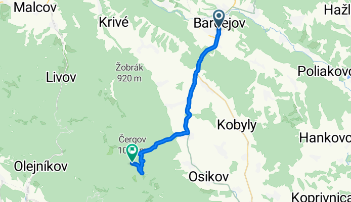Open this route in Bikemap Web