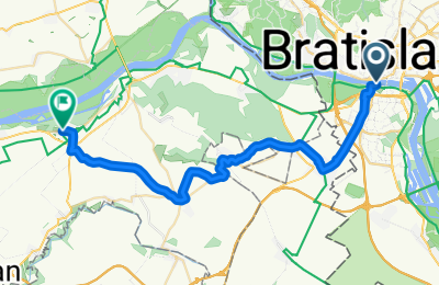 Route in der Bikemap App öffnen