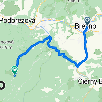 Brezno- Čierny Hron- Hronec - Osrblie