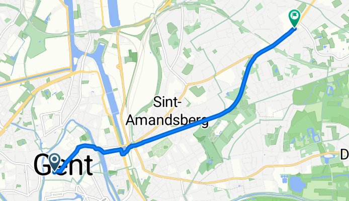 Sint-Niklaasstraat 9, Gent naar Antwerpsesteenweg 968–978, Gent