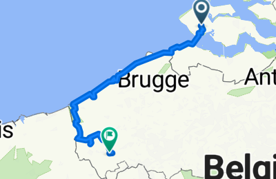 Route in der Bikemap App öffnen
