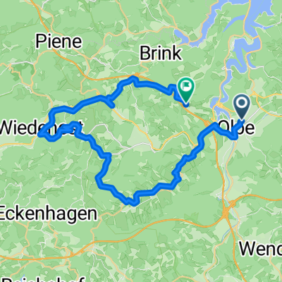 Von Olpe bis Frenkhausen Südwest