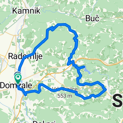 Route in Domžale