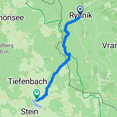 From Rybník to Treffelstein