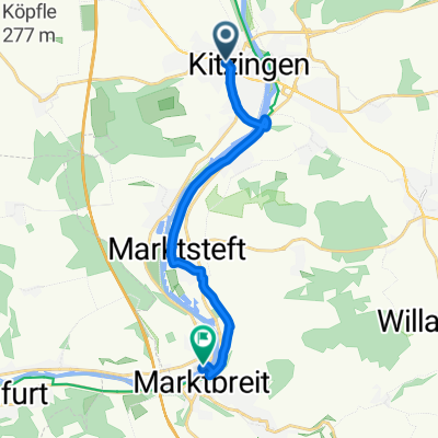 Route to Segnitz