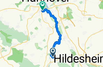 Route in der Bikemap App öffnen