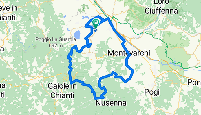 Badia to MonteLuco to Moncioni