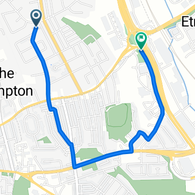 From Newcastle-under-Lyme to Stoke-on-Trent
