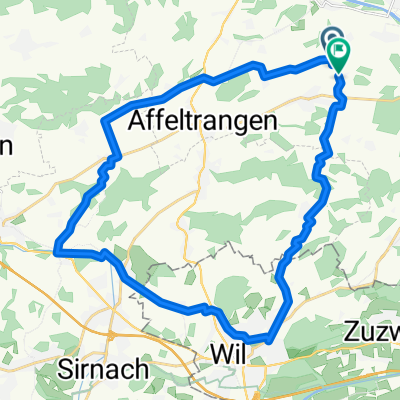 Route in Bussnang