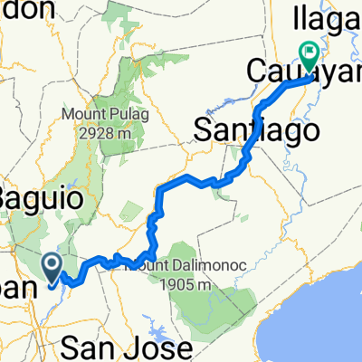 Route to Cauayan