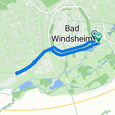 Route in Bad Windsheim
