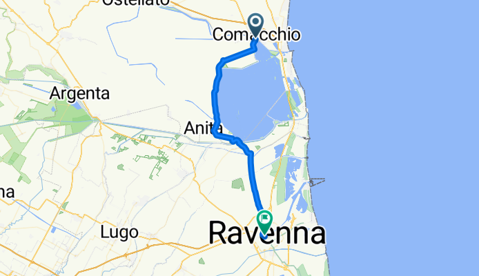 comacchio-ravenna kurz