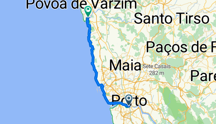 EuroVelo 1 (Portugal), Section 27: Porto / Vila do Conde (2023) - Section 27: Porto / Vila do Conde