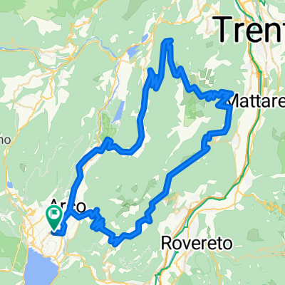 Arco, Race, 101 km, 3000 Hm, Monte Velo - Umrundung Monte Bordone, Var 2