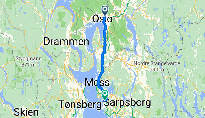 Dag 1: Oslo-Saltnes