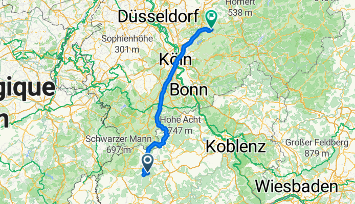 Aus der Eifel zurück nach Hückeswagen