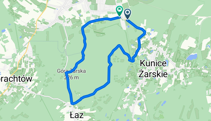 al Wojska Polskiego 94, Żary do Dziewina, Żary
