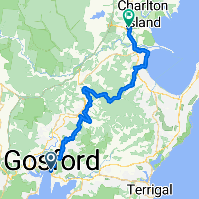 From Gosford to lisarow station