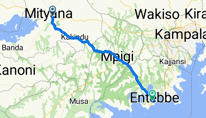Etappe 16 - Mityana - Entebbe