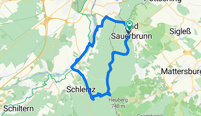 Bad Sauerbrunn Wald groß