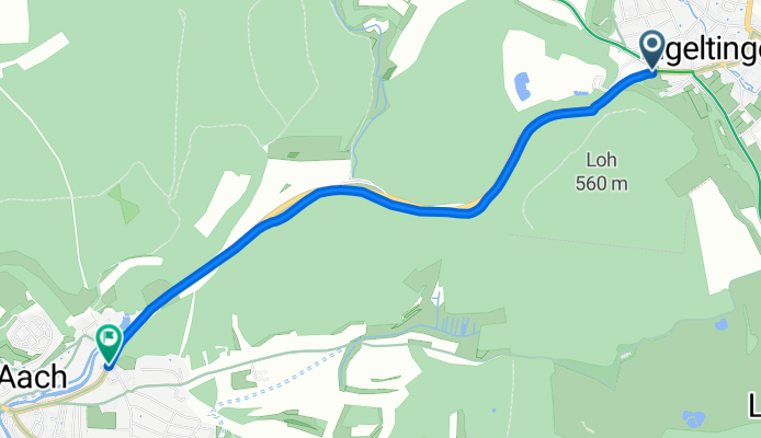 Flädlesuppen-Tour: Aach - Eigeltingen