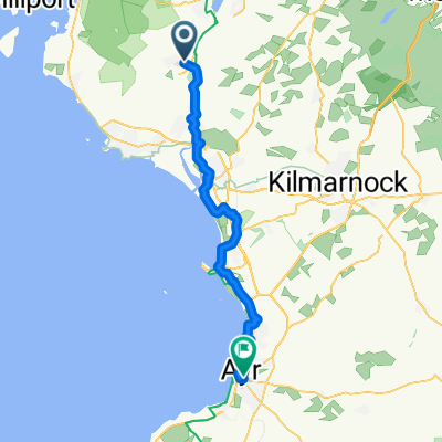 From Dalry to Ayr