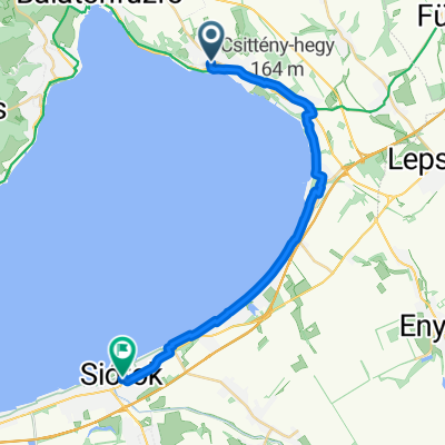 From Keszthely to Balatonszepezd