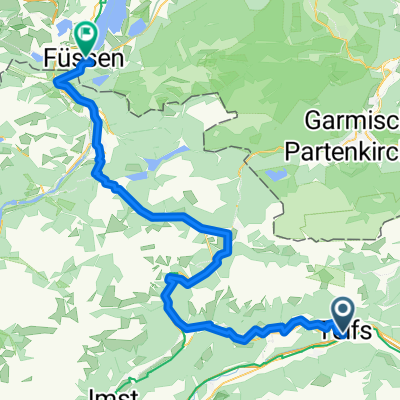 Telfs - Fernpass - Füssen