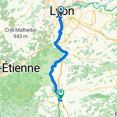 Lyon - Saint Rambert-d'Albon