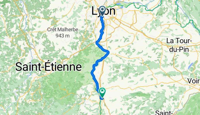 Lyon - Saint Rambert-d'Albon