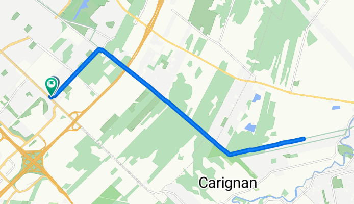 5374 Rue Nantel, Longueuil to 6900 Grande Allée, Longueuil