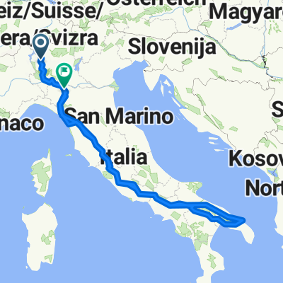 EuroVelo 5 - Via Romea Francigena - part Italy