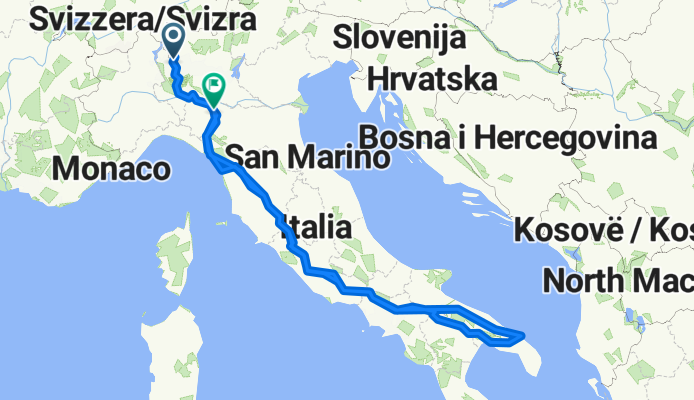 EuroVelo 5 - Via Romea Francigena - part Italy