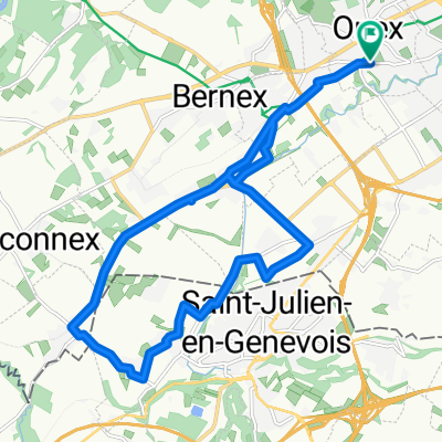 Route in Onex