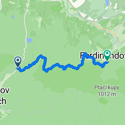 Oldrichovske sedlo - Ferdidinadov