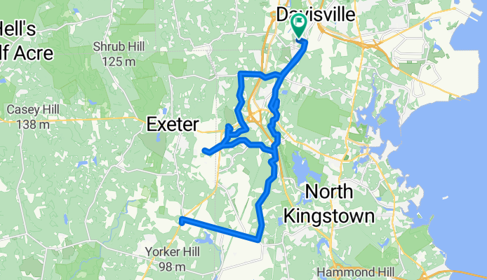 Route in North Kingstown