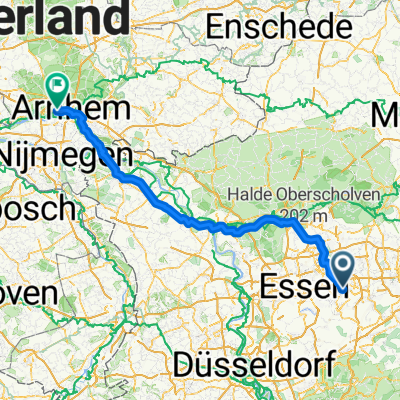 Bochum bis Oosterbeek