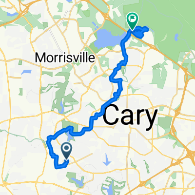 Umstead trail loop
