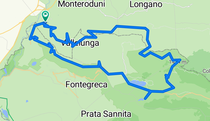 Giro del Matese Nord in MTB