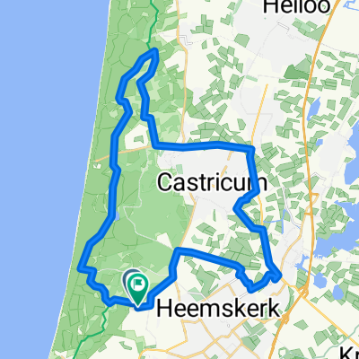 Route in Heemskerk