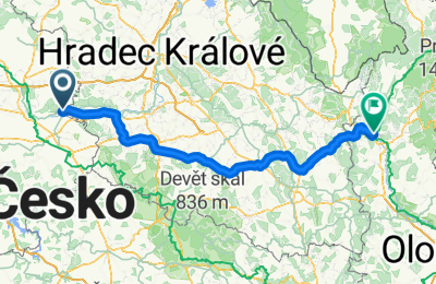 Route in der Bikemap App öffnen